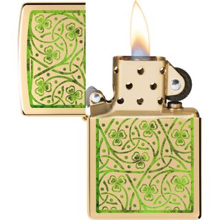 Zippo Clover Leaves 60006807