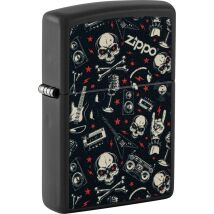 Zippo Grunt Pattern with Skulls 60007008