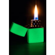 Zippo Glow in the Dark matt green mit Logo 60005765