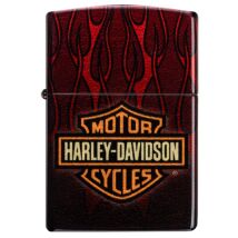 Zippo Harley-Davidson Tumbled Messing 60007097