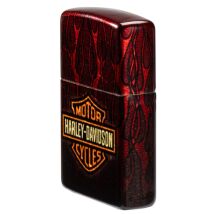 Zippo Harley-Davidson Tumbled Messing 60007097