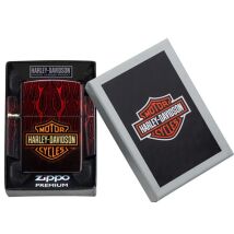 Zippo Harley-Davidson Tumbled Messing 60007097