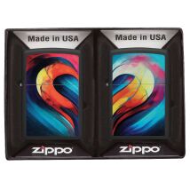 Zippo Set Heart Design 2 Fzg. 60007173