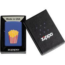 ZIPPO Royal blue Emblem Fries/Pommes 2008116