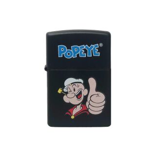 Zippo Popeye black matt