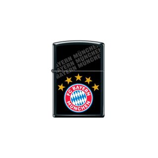 Zippo FC Bayern black matt