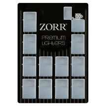 Zorr Benzinfeuerzeug Chrom Satin