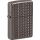 ZIPPO Armor Case Blue Ice Deep Carved Pattern