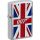 ZIPPO chrom gebürstet color James Bond 007 UK Flag 60007546