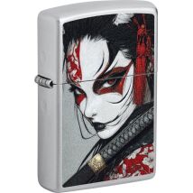 ZIPPO satin finish color Samurai Woman 60007516