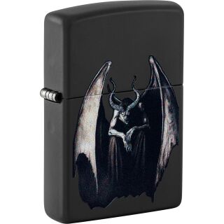 ZIPPO schwarz color Demon Monster 60007569