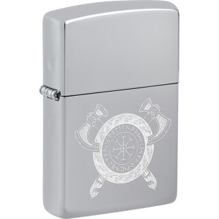 ZIPPO chrom poliert Viking Symbols 60007578