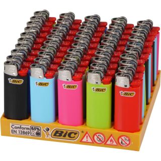 50 BIC Mini Feuerzeuge