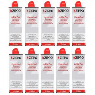 10x ZIPPO Benzin 125ml 60001215