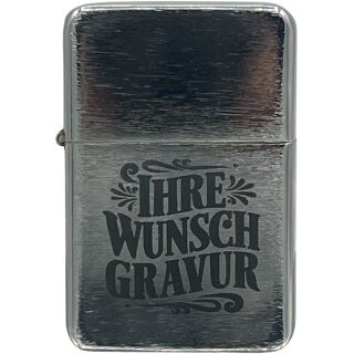 Sturmfeuerzeug mit Gravur