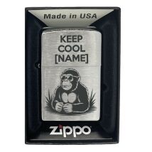 Zippo keep cool Gravur mit Name