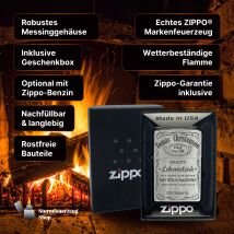 Zippo mit Wunschgravur Whiskey