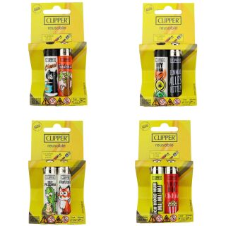 Clipper Feuerzeug 2er Set