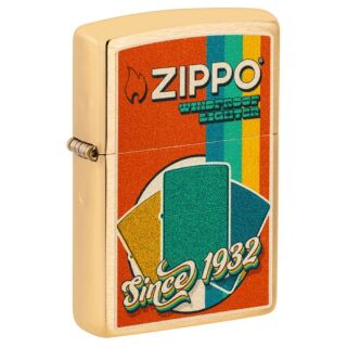 ZIPPO messing gebürstet Vintage 60007703