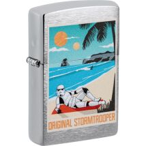 ZIPPO chrom gebürstet color Stormtrooper Beach 60007760