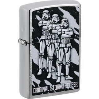 ZIPPO chrom gebürstet color Original Stormtrooper 60007764
