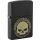 ZIPPO schwarz matt gelasert Harley Davidson Skull