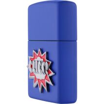 ZIPPO Royal Blue matt Emblem Click 2007121