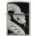 ZIPPO satin finish Plakette Snake Red Eyes 2008204