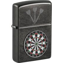 ZIPPO Grey gelasert/Emblem Dartboard Disc 2008202