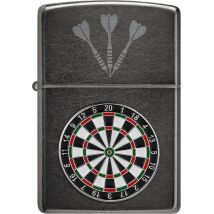 ZIPPO Grey gelasert/Emblem Dartboard Disc 2008202