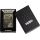 ZIPPO schwarz gelasert Skeleton Couple 60007808