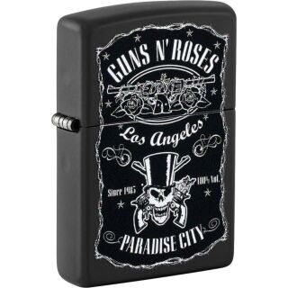 ZIPPO schwarz color Guns N Roses Paradise City 60007807