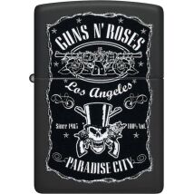 ZIPPO schwarz color Guns N Roses Paradise City 60007807